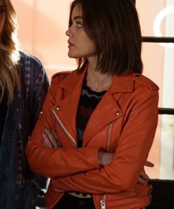 Aria Montgomery Orange Jacket