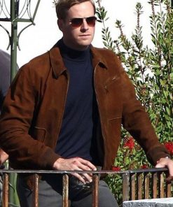 Armie Hammer Suede Jacket