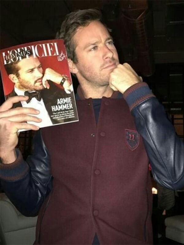 Armie Hammer Wool Coat