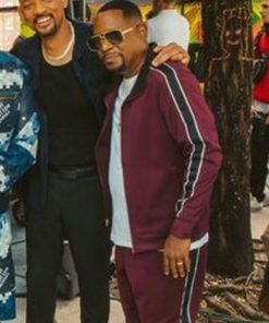 Bad Boys Track Maroon Jacket