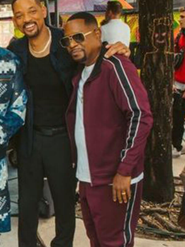Bad Boys Track Maroon Jacket