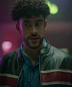 Cassandro Black Leather Jacket