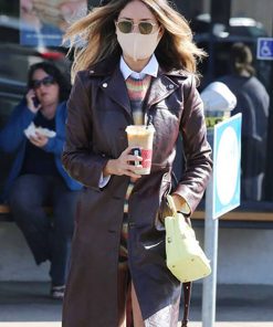 Eiza Gonzalez Trench Coat