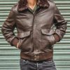 G1 Flight Brown Leather Jacket