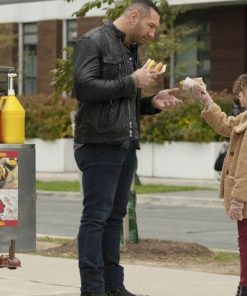 Dave Bautista Black Jacket