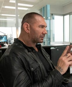 Dave Bautista Black Jacket