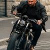 Dave Bautista Black Jacket