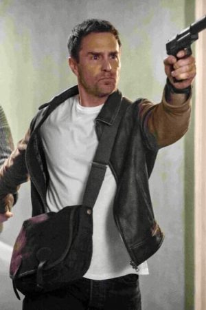 Sam Rockwell Leather Jacket
