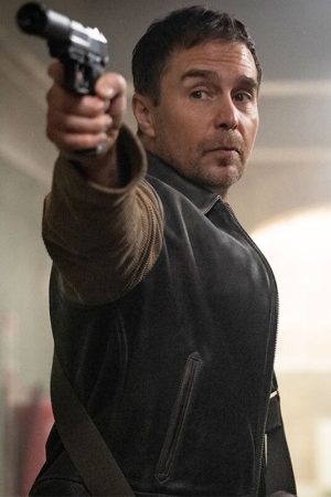 Sam Rockwell Leather Jacket
