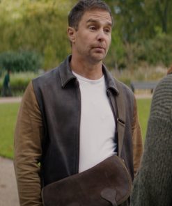 Sam Rockwell Leather Jacket