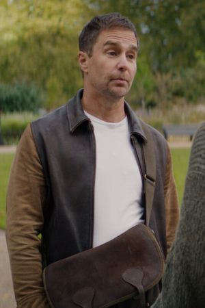 Sam Rockwell Leather Jacket