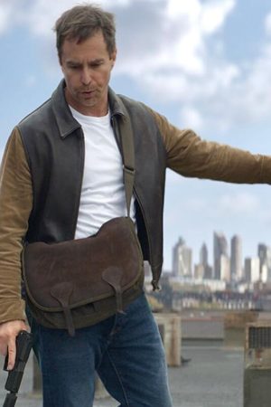 Sam Rockwell Leather Jacket