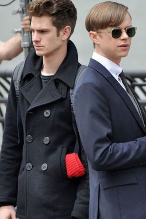 Andrew Garfield Wool Coat