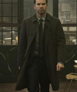 Dept. Q Nikolaj Lie Kaas Brown Cotton Coat Sale