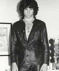 Jim Morrison Vintage Classic Leather Jacket