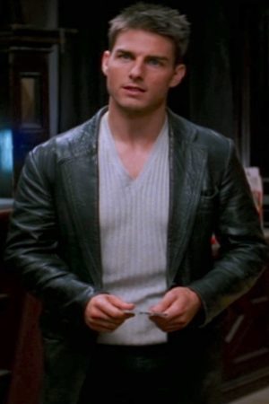 Mission Impossible 1996 Tom Cruise Leather Blazer Shop now