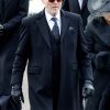 MobLand Pierce Brosnan Black Wool Coat