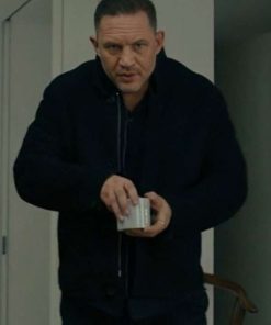 MobLand Tom Hardy Black Wool Jacket