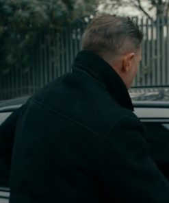 MobLand Tom Hardy Black Wool Jacket Free Shipping Worldwide