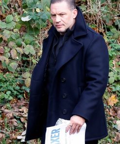MobLand Tom Hardy Classic Wool Peacoat Black Friday Sale