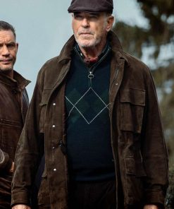 Pierce Brosnan MobLand Classic Suede Jacket