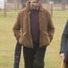 Alan Ruck Suede Leather Jacket