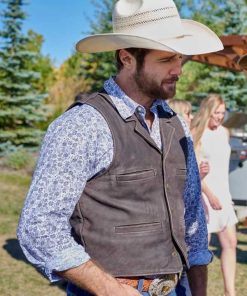 Beau Mirchoff Ride Brown Vest