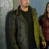 Jay Ryan Brown Leather Jacket