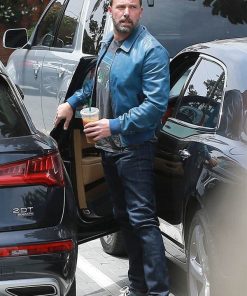 Ben Affleck Blue Jacket