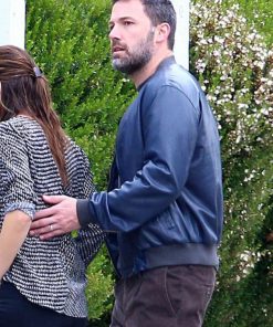 Ben Affleck Blue Jacket