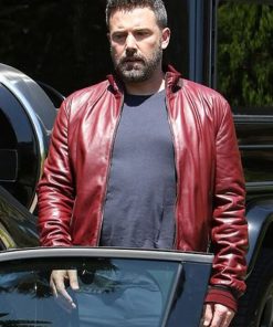 Ben Affleck Red Jacket