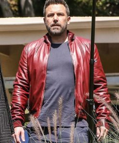 Ben Affleck Red Jacket