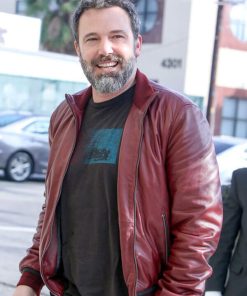 Ben Affleck Red Jacket