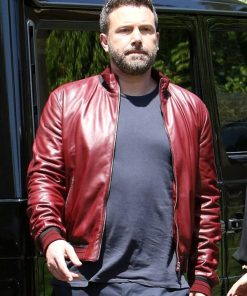 Ben Affleck Red Jacket