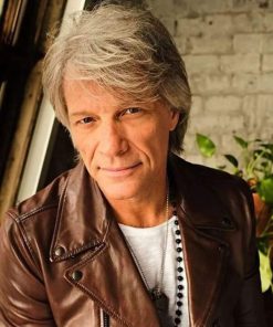 Bon Jovi Brown Brando Jacket