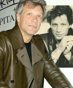 Bon Jovi Brown Coat