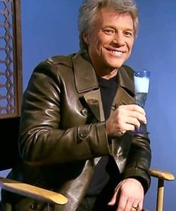 Bon Jovi Brown Coat