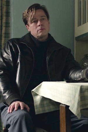 Brad Pitt Black Jacket