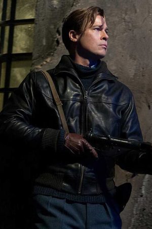Brad Pitt Black Jacket