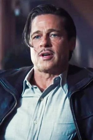 Brad Pitt Leather Jacket