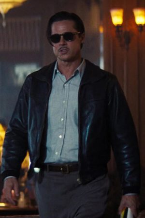 Brad Pitt Leather Jacket