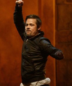 Brad Pitt Black Jacket