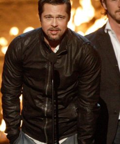 Brad Pitt Black Jacket