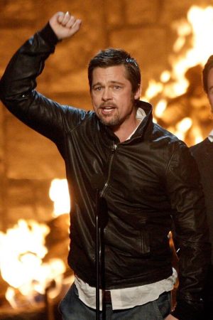 Brad Pitt Black Jacket
