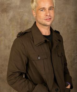 Brad Pitt Cotton Jacket