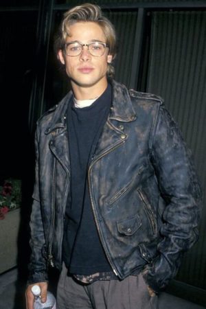 Brad Pitt Distressed Jacket