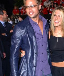 Brad Pitt Blue Coat