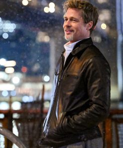 Brad Pitt Black Jacket
