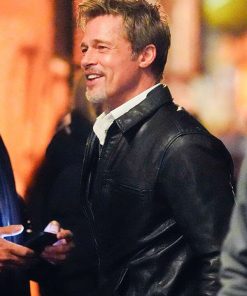 Brad Pitt Black Jacket