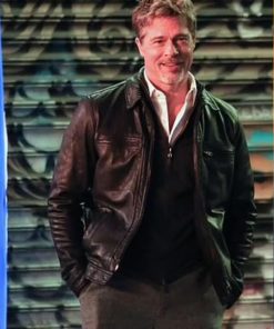 Brad Pitt Black Jacket